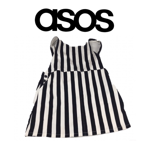 ASOS Dresses & Skirts - NWT ASOS Black & White Overalls. Sz 12